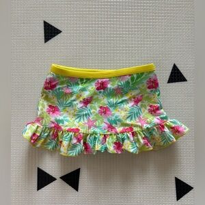 Disney Princess|Baby toddler girl Floral Ruffle Skirt,bathing suit•••Size 2T